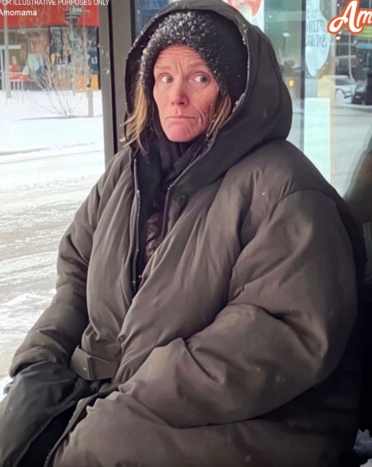 On Christmas Eve, I gave a coat to a homeless woman. Three years later, she came back with a gray case and a smile that stayed with me forever