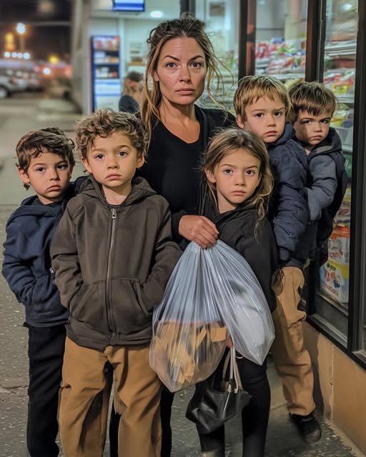 Mom of Quintuplets Cant Pay For Groceries, Voice behind Says, Your Bill Is Already Covered