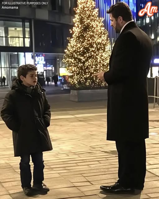 On Christmas Eve, a wealthy man encountered an 8-year-old boy in the town square – the boy asked, “Can you help me find my family?”