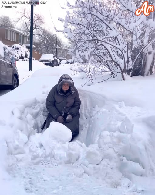 On my way to work, I came across an elderly woman nearly frozen in a snowbank near my house – what she gave me transformed everything