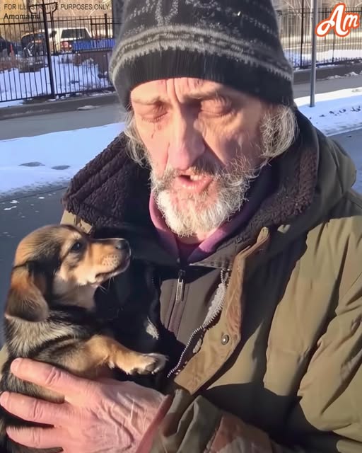 A homeless man asked me to take his dog, and a month later, I got an unexpected letter